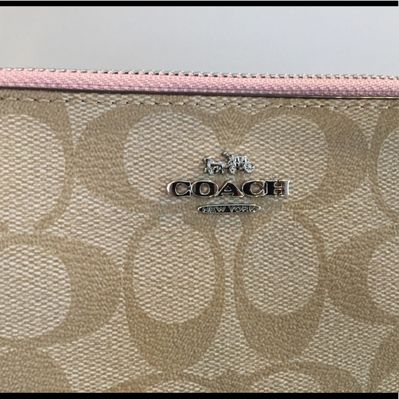 NWT Coach Signature Double Zip Wallet - Picture 4 of 8